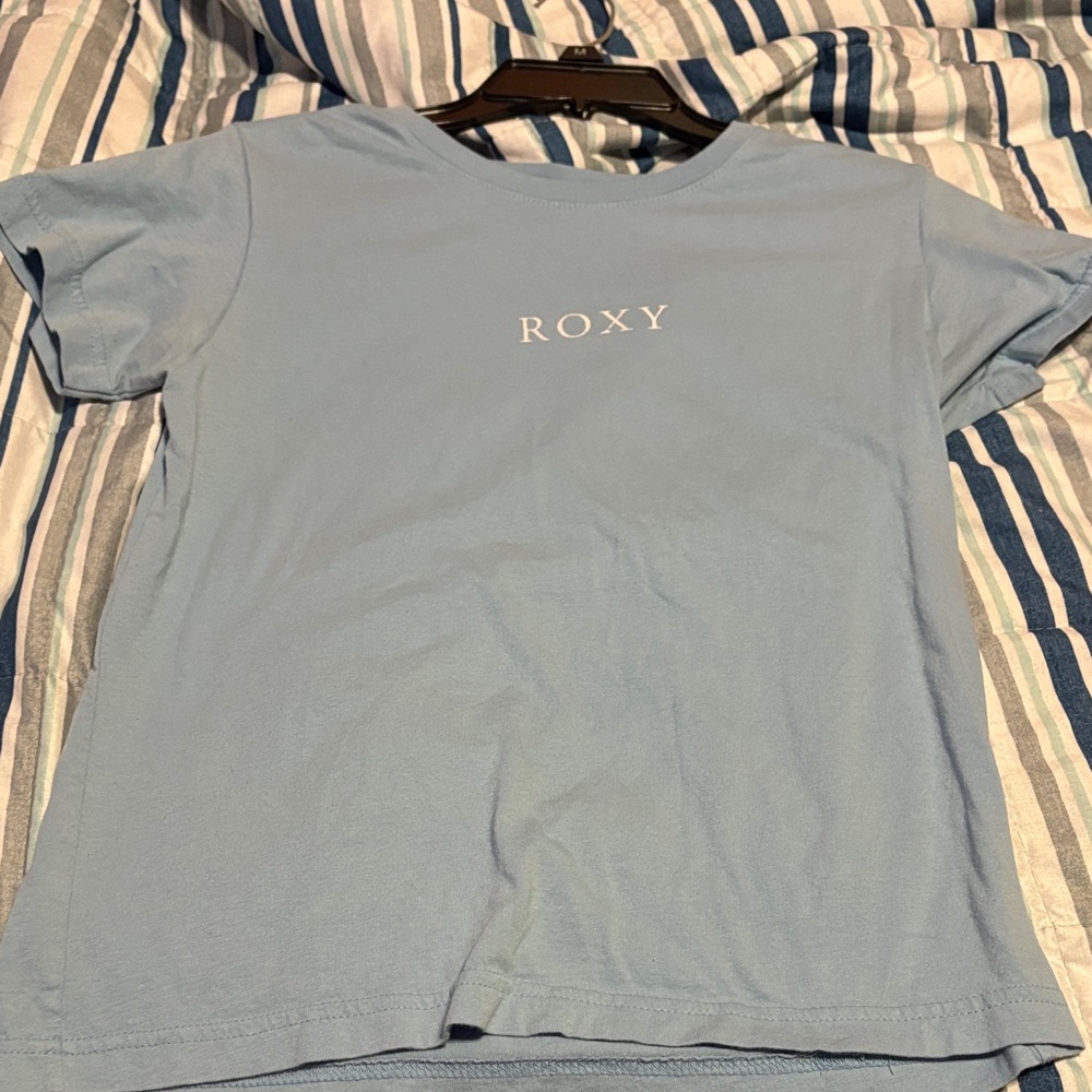 Roxy Sky Blue Short Sleeve Tee